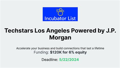 Techstars Los Angeles Powered by J.P. Morgan.